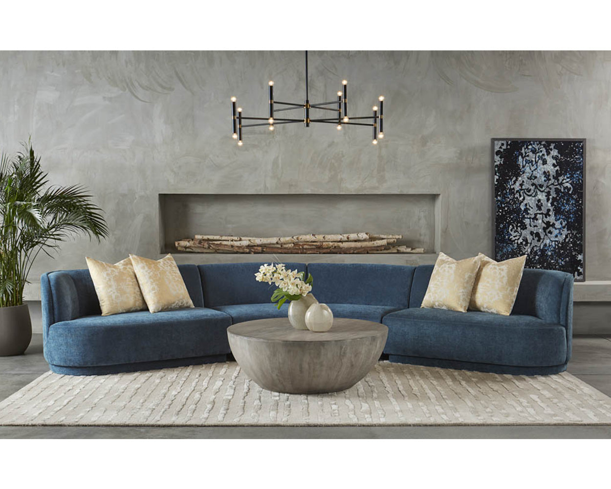 Tazma Hand-tufted Rug - elegant rugs for living spaces | Image 17 | InSTYLE Home & Rugs