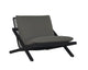 Bari Lounge Chair - Charcoal