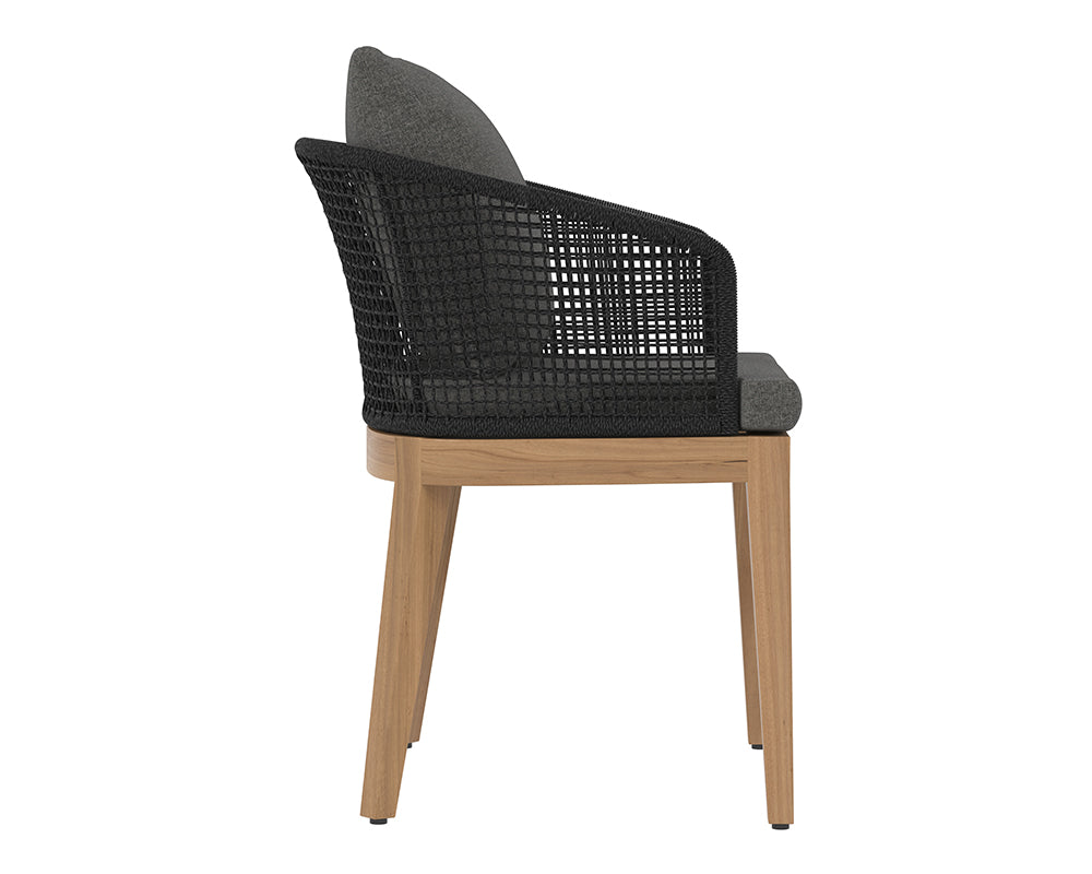 Capri Dining Armchair - elegant seating for dining areas | Image 4 | InSTYLE Home & Rugs
