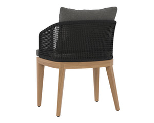 Capri Dining Armchair - elegant seating for dining areas | Image 5 | InSTYLE Home & Rugs