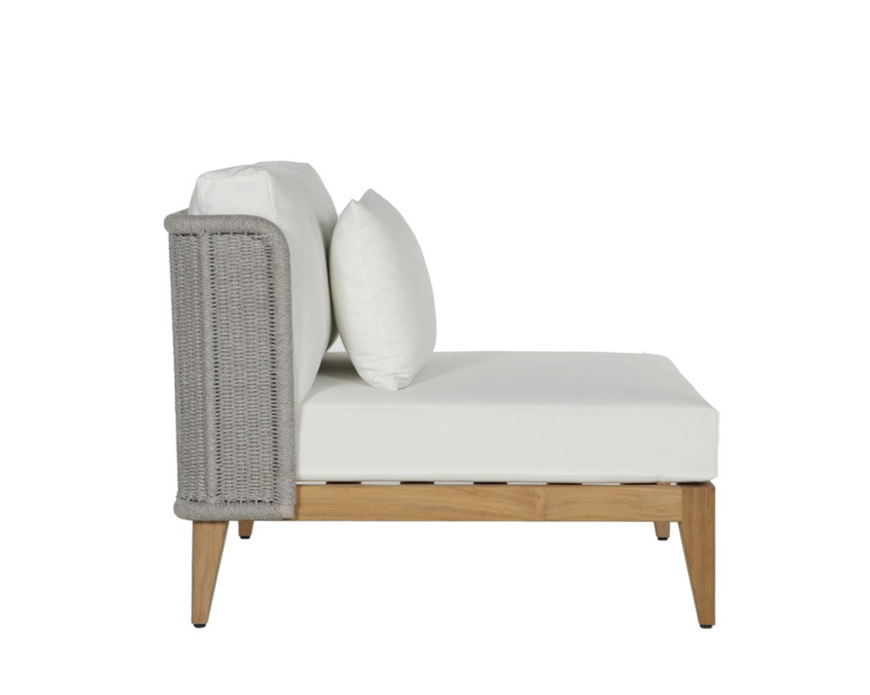 Ibiza Armless Chair - chic lounge chairs for gardens | Image 4 | InSTYLE Home & Rugs