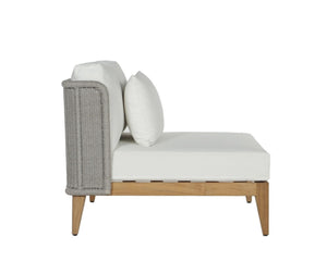 Ibiza Armless Chair - chic lounge chairs for gardens | Image 4 | InSTYLE Home & Rugs
