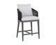 Capri Counter Stool - Smoke Grey