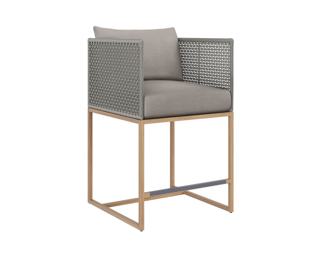 Crete Counter Stool - stylish seating for outdoor bars | Image 7 | InSTYLE Home & Rugs
