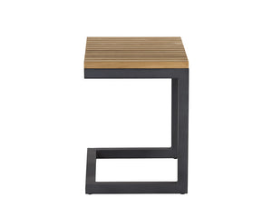 Geneve C-shaped End Table - sturdy tables for outdoor spaces | Image 8 | InSTYLE Home & Rugs