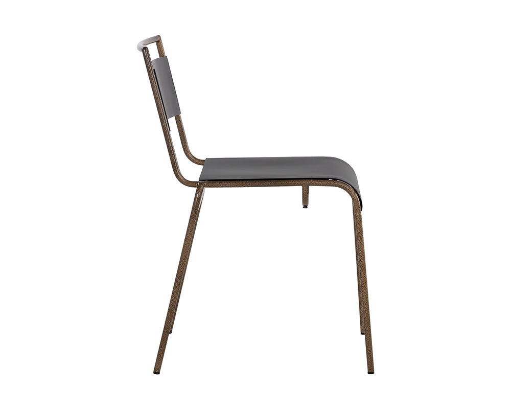 Euroa Stackable Dining Chair - stylish chairs for any table | Image 4 | InSTYLE Home & Rugs