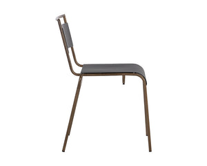 Euroa Stackable Dining Chair - stylish chairs for any table | Image 4 | InSTYLE Home & Rugs
