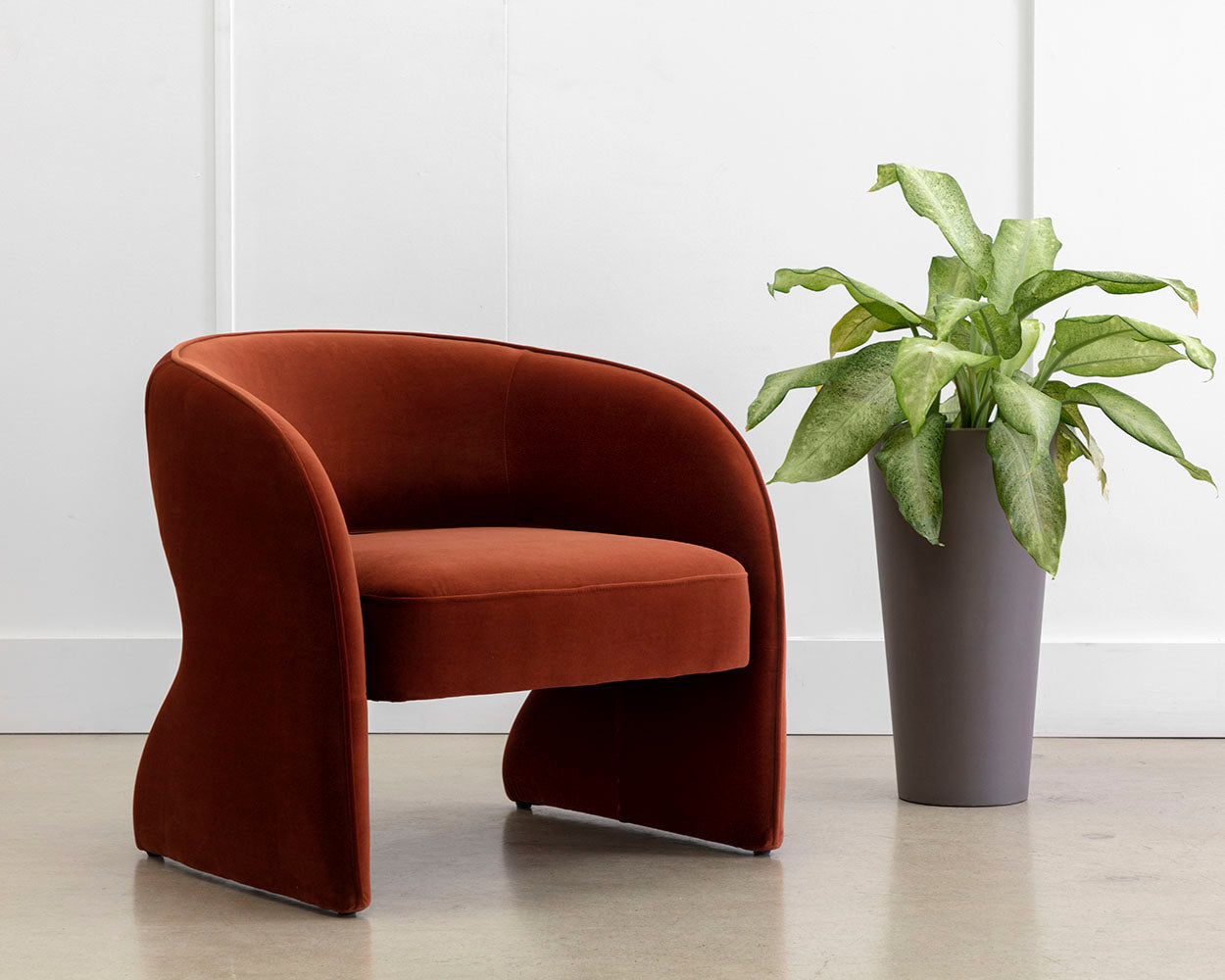 Rosalia Lounge Chair - perfect for casual unwinding | Image 11 | InSTYLE Home & Rugs