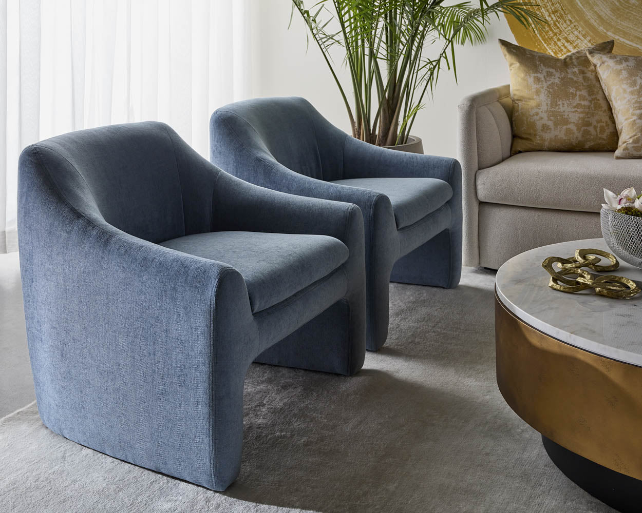 Nevaeh Lounge Chair - comfortable chairs for relaxation | Image 9 | InSTYLE Home & Rugs