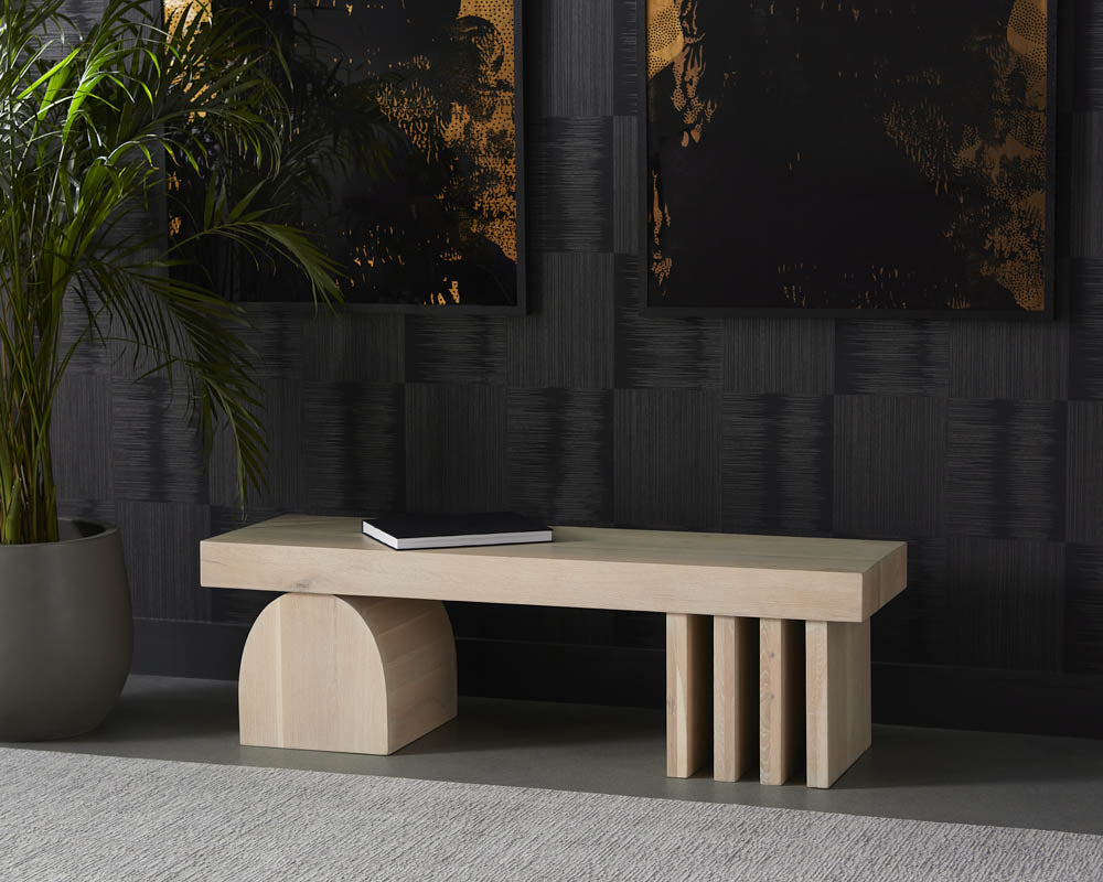 Cadence Bench - stylish benches for any space | Image 2 | InSTYLE Home & Rugs