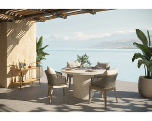 Nicolette Dining Table - perfect for family meals | Image 3 | InSTYLE Home & Rugs