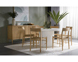 Nicolette Dining Table - perfect for family meals | Image 4 | InSTYLE Home & Rugs