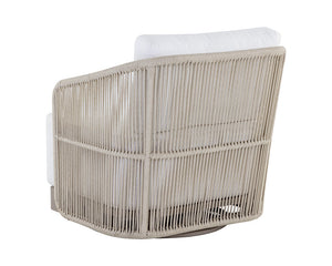Allariz Swivel Armchair - perfect for outdoor relaxation | Image 6 | InSTYLE Home & Rugs