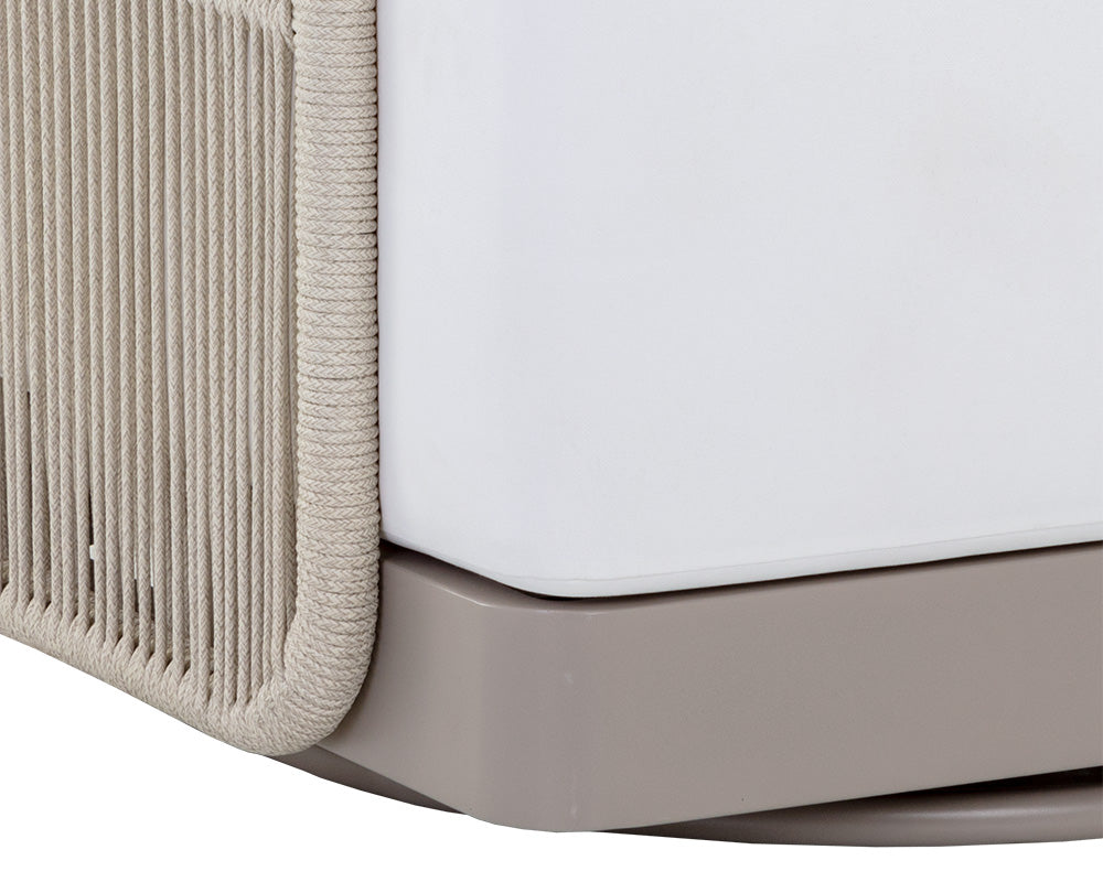 Allariz Swivel Armchair - perfect for outdoor relaxation | Image 7 | InSTYLE Home & Rugs