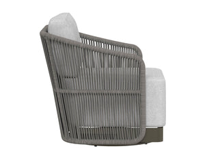 Allariz Swivel Armchair - relaxing lounge chairs for outdoors | Image 5 | InSTYLE Home & Rugs