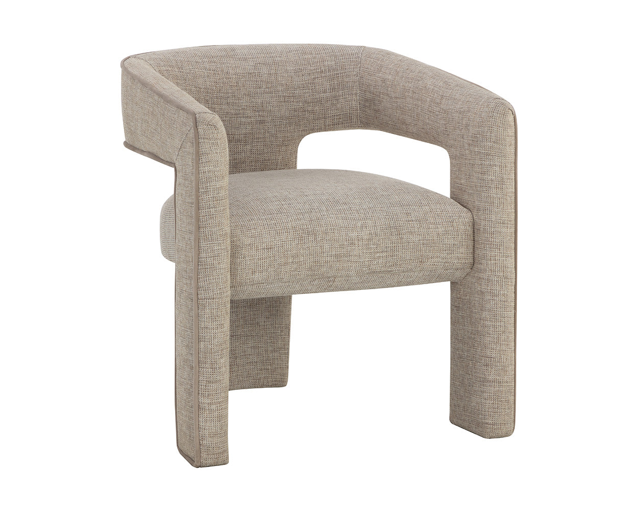 Krasner Dining Armchair - comfortable dining experience | Image 8 | InSTYLE Home & Rugs