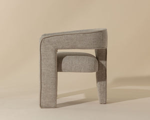 Krasner Dining Armchair - comfortable dining experience | Image 5 | InSTYLE Home & Rugs