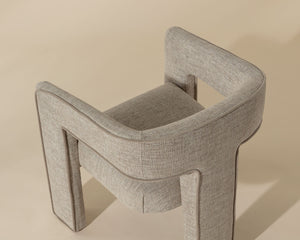 Krasner Dining Armchair - comfortable dining experience | Image 7 | InSTYLE Home & Rugs