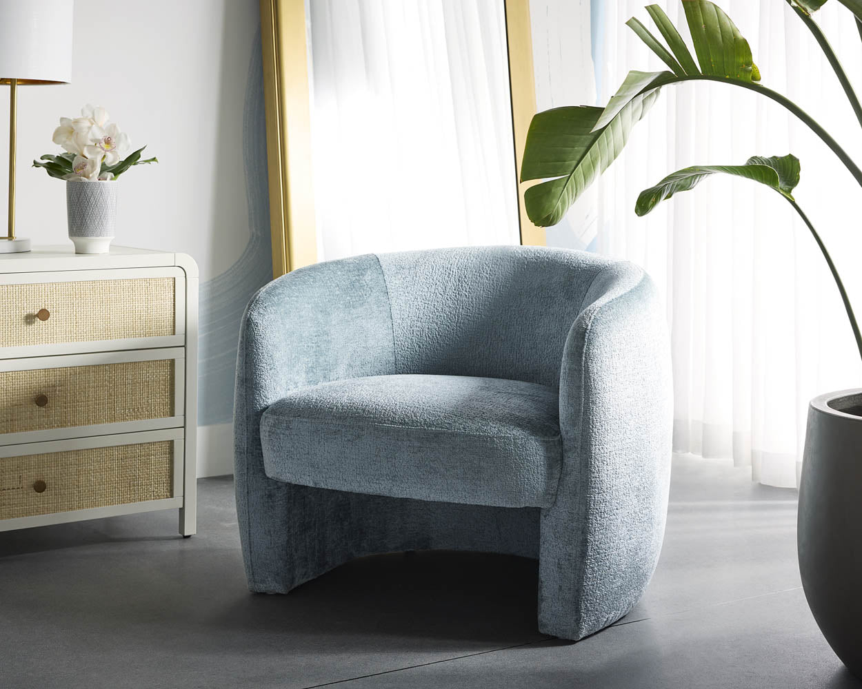 Mircea Lounge Chair - comfortable chairs for relaxation | Image 10 | InSTYLE Home & Rugs