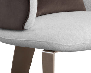 Garry Lounge Chair - perfect for casual unwinding | Image 6 | InSTYLE Home & Rugs