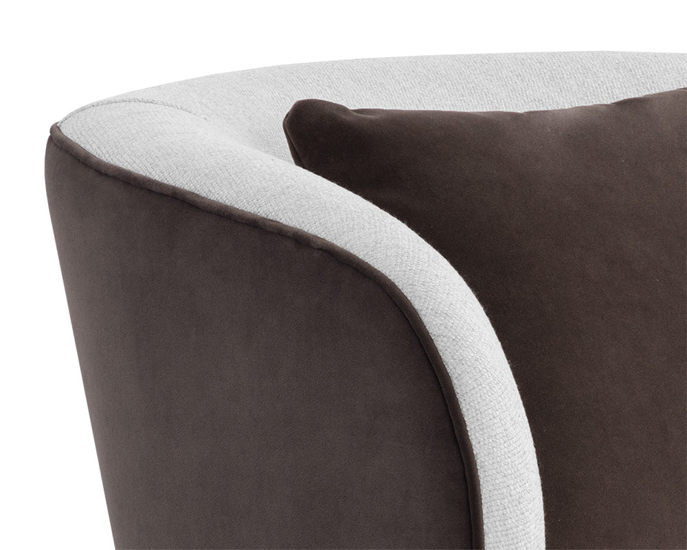 Garry Lounge Chair - perfect for casual unwinding | Image 7 | InSTYLE Home & Rugs