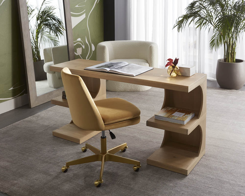 Berget Office Chair - stylish chairs for modern offices | Image 12 | InSTYLE Home & Rugs
