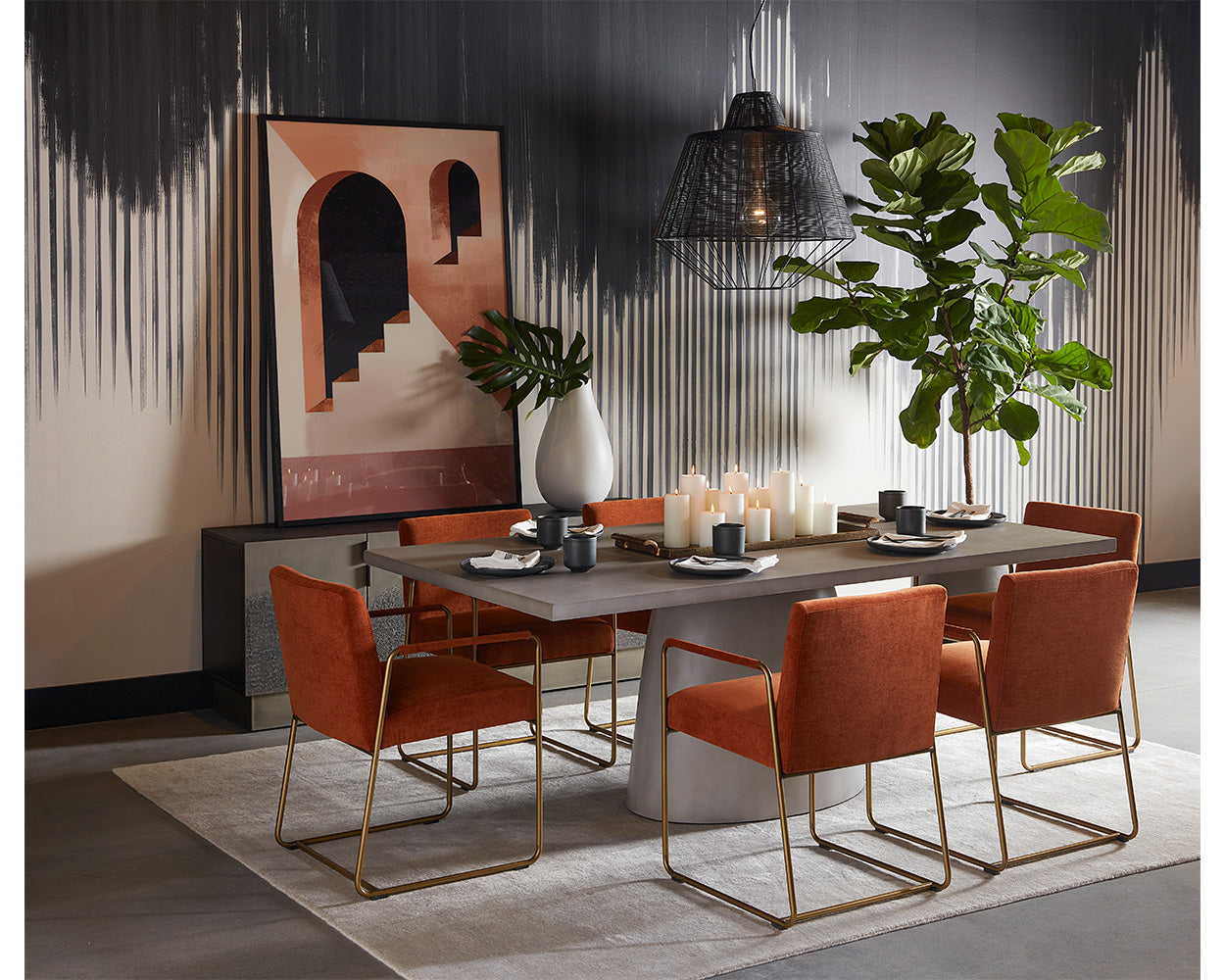 Cavallini Dining Table - stylish dining tables for gatherings | Image 3 | InSTYLE Home & Rugs