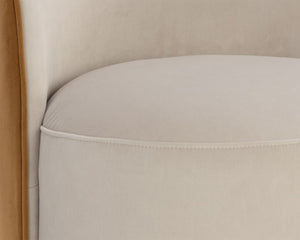 Cavoli Swivel Dining Chair - elegant seating for dining areas | Image 12 | InSTYLE Home & Rugs