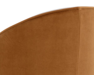 Cavoli Swivel Dining Chair - elegant seating for dining areas | Image 15 | InSTYLE Home & Rugs