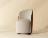 Cavoli Swivel Dining Chair - elegant seating for dining areas | Image 1 | InSTYLE Home & Rugs