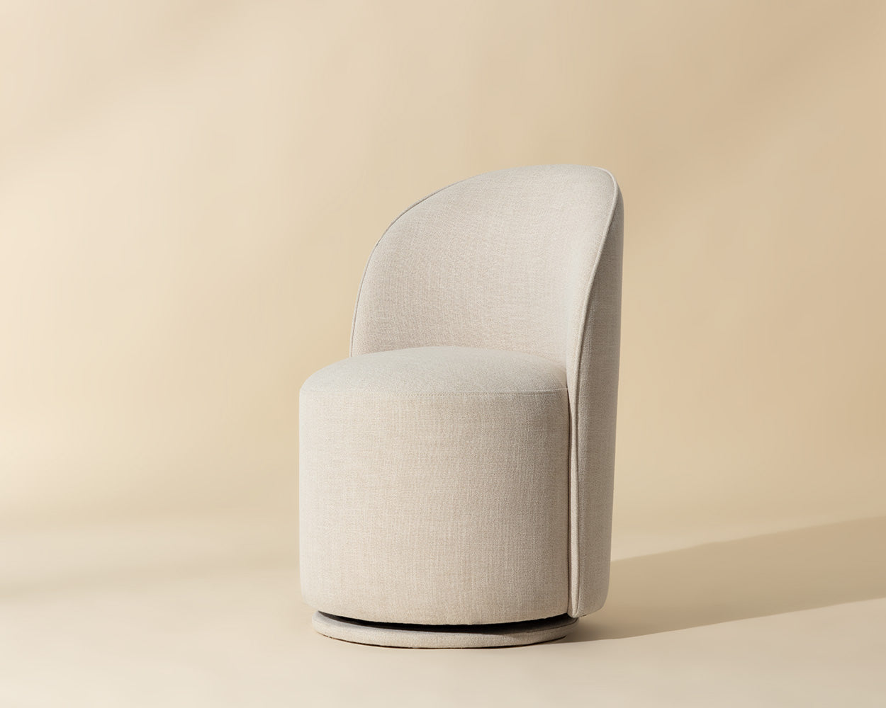 Cavoli Swivel Dining Chair - elegant seating for dining areas | Image 2 | InSTYLE Home & Rugs