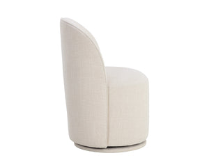 Cavoli Swivel Dining Chair - elegant seating for dining areas | Image 23 | InSTYLE Home & Rugs