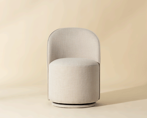 Cavoli Swivel Dining Chair - elegant seating for dining areas | Image 27 | InSTYLE Home & Rugs