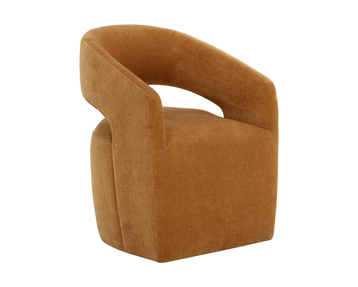 Lloret Wheeled Dining Armchair - stylish chairs for any table | Image 9 | InSTYLE Home & Rugs