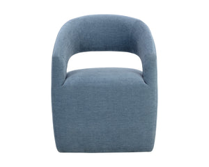 Lloret Wheeled Dining Armchair - stylish chairs for any table | Image 11 | InSTYLE Home & Rugs