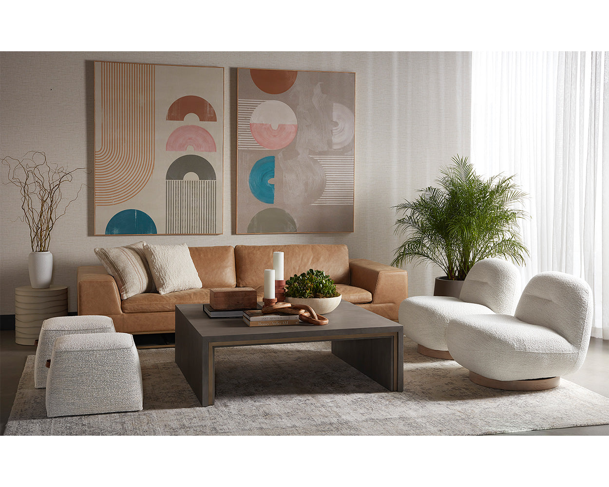 Franze Swivel Lounge Chair - stylish lounge chairs for any room | Image 13 | InSTYLE Home & Rugs