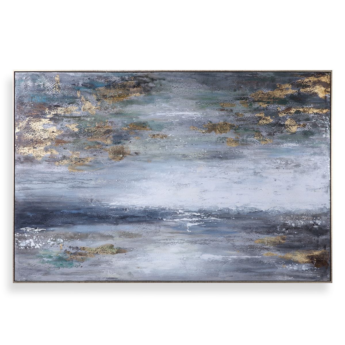 Dawn to Dusk Hand Painted Canvas - eye-catching art pieces to enhance your home design | Image 1 | InSTYLE Home & Rugs