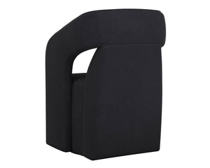 Kendrick Wheeled Dining Armchair - elegant seating for dining areas | Image 15 | InSTYLE Home & Rugs