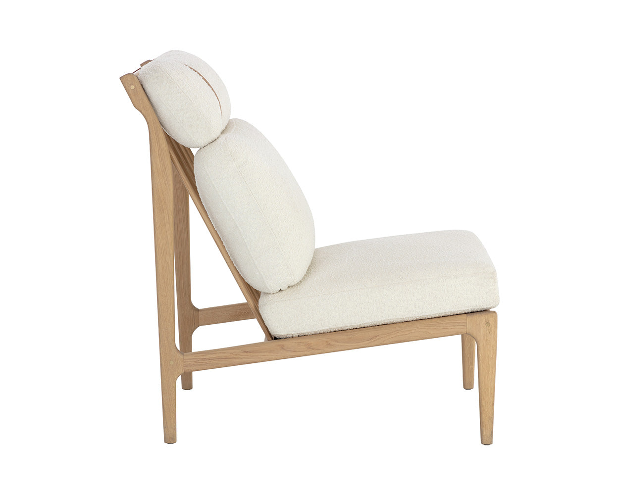 Elanor Lounge Chair - perfect for casual unwinding | Image 4 | InSTYLE Home & Rugs