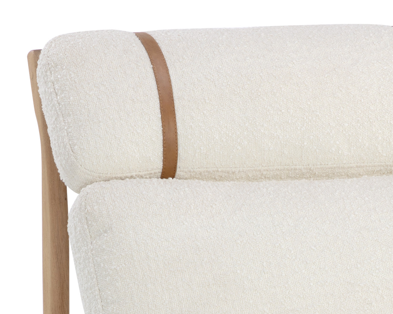 Elanor Lounge Chair - perfect for casual unwinding | Image 7 | InSTYLE Home & Rugs