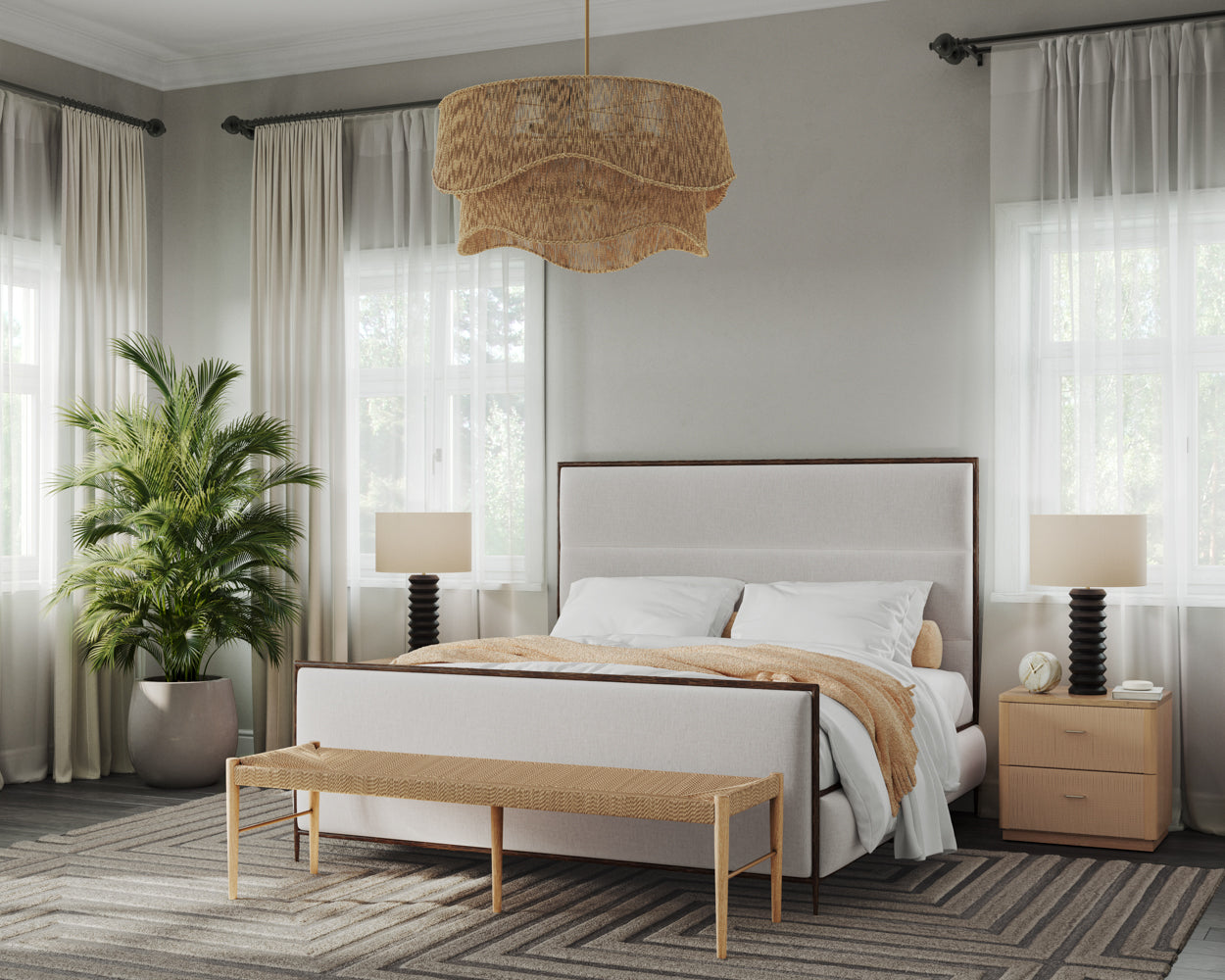 Moira Bench - durable benches with modern style | Image 3 | InSTYLE Home & Rugs