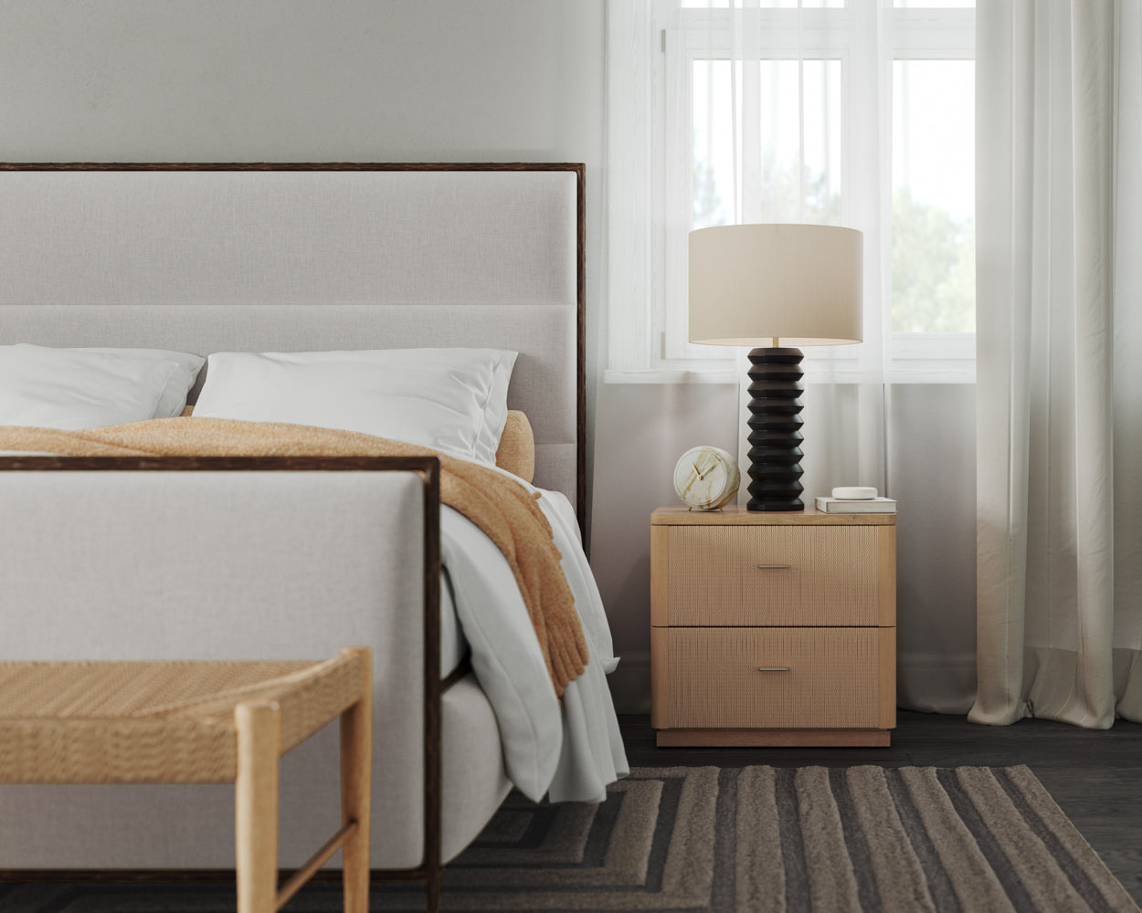 Etienne Nightstand - compact nightstands with style | Image 3 | InSTYLE Home & Rugs