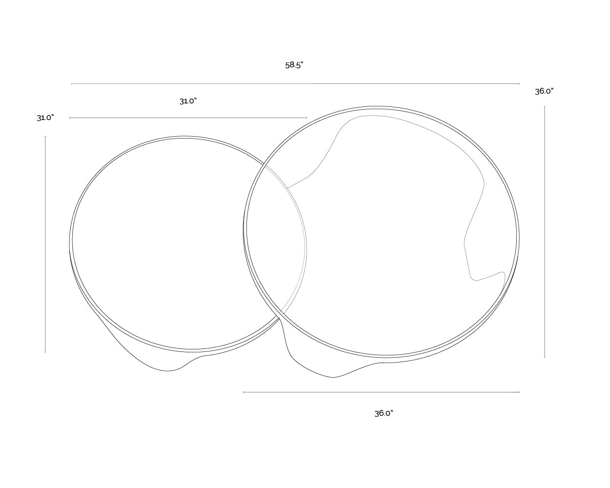 Mysaria Nesting Coffee Tables (Set Of 2) - functional centerpieces for homes | Image 8 | InSTYLE Home & Rugs