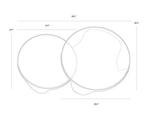 Mysaria Nesting Coffee Tables (Set Of 2) - functional centerpieces for homes | Image 8 | InSTYLE Home & Rugs