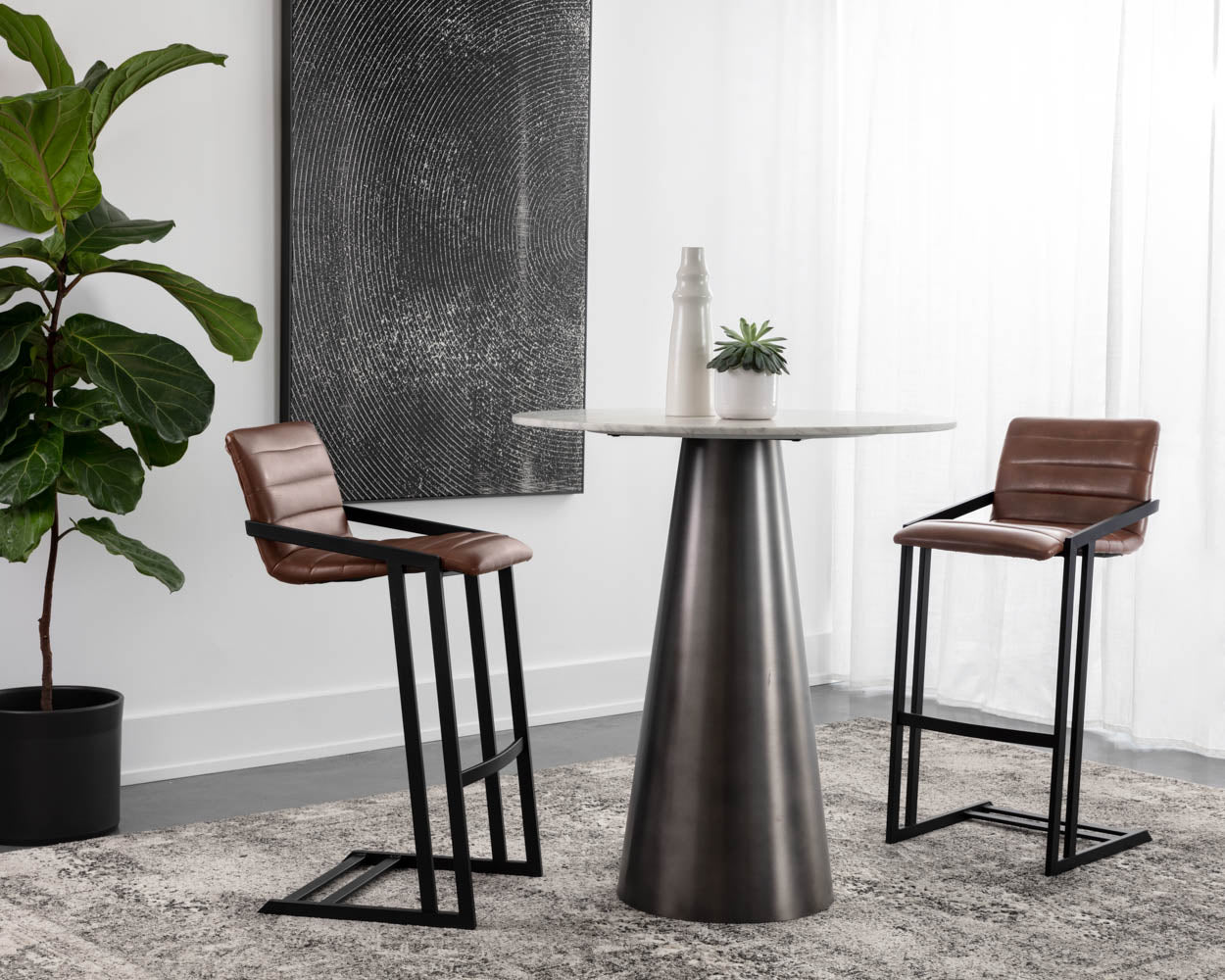 Webber Barstool - modern bar seating with style | Image 9 | InSTYLE Home & Rugs