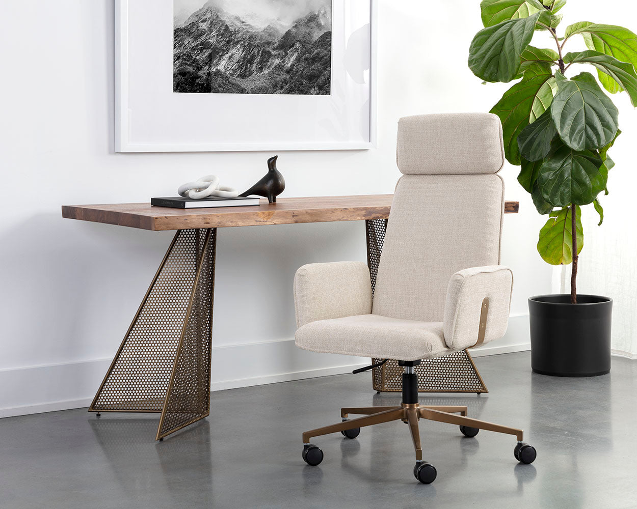 Kalev Office Chair - stylish chairs for modern offices | Image 13 | InSTYLE Home & Rugs