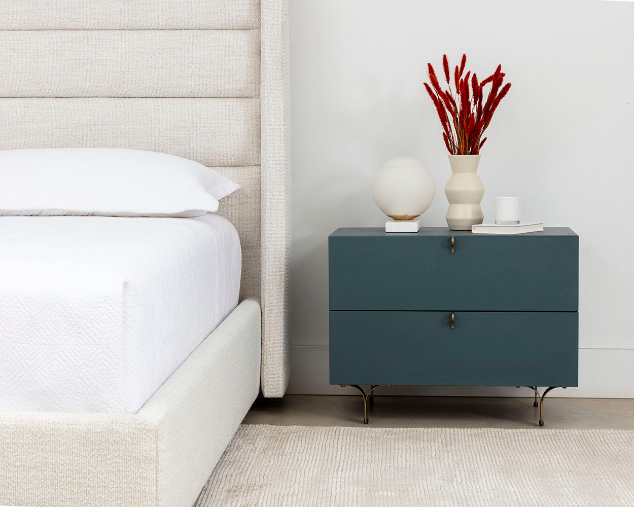 Celine Nightstand - modern storage for your bedside | Image 10 | InSTYLE Home & Rugs