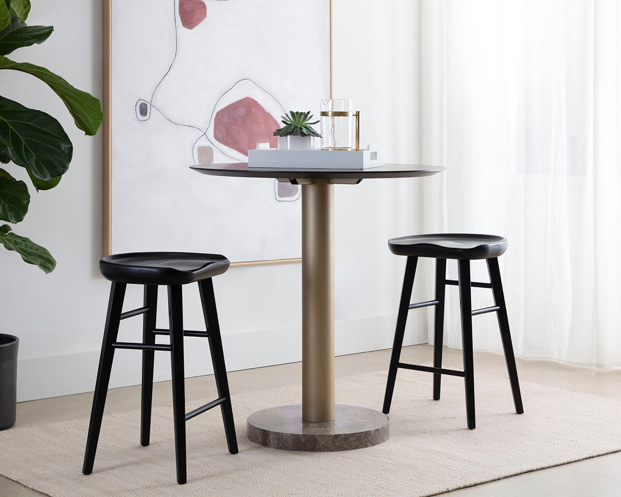 Dominic Counter Stool - sleek stools for kitchen bars | Image 17 | InSTYLE Home & Rugs