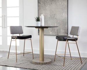 Brinley Counter Stool - sleek stools for kitchen bars | Image 2 | InSTYLE Home & Rugs