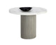 Nicolette Dining Table - Marble Look - 40"
